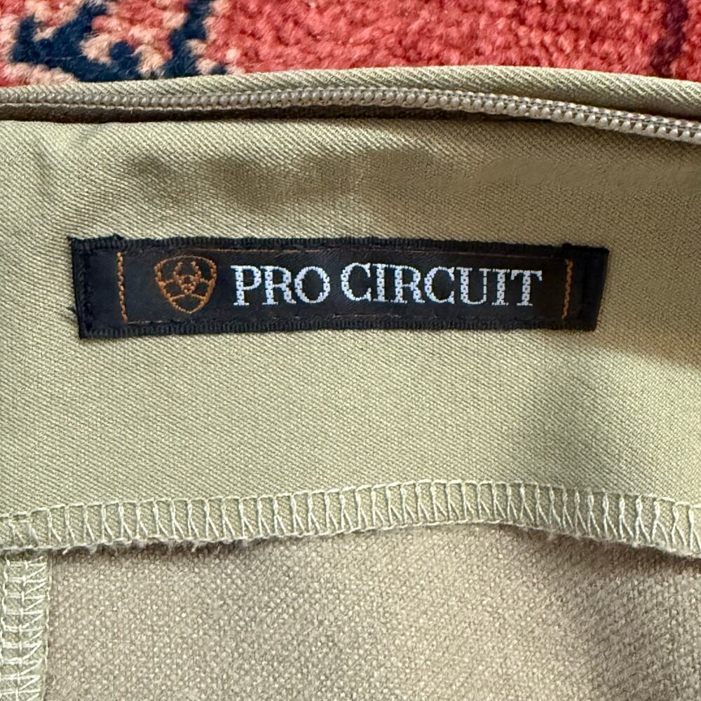 Ariat Pro Series‎ 24R Tan Equestrian Riding Pants in PRISTINE CONDITION - Picture 5 of 9